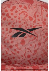 Reebok Plecak damski kolor różowy duży wzorzysty. Kolor: różowy. Materiał: poliester, materiał