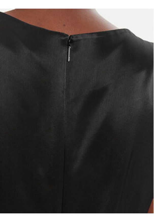 BOSS Bluzka Bavati 50541815 Czarny Slim Fit. Kolor: czarny. Materiał: wiskoza