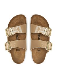 Birkenstock Klapki Arizona Bf 1013070 Beżowy. Kolor: beżowy. Materiał: skóra #4