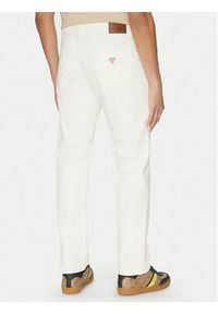 Guess Jeans Jeansy M5GA1B D5OC1 Beżowy Straight Fit. Kolor: beżowy
