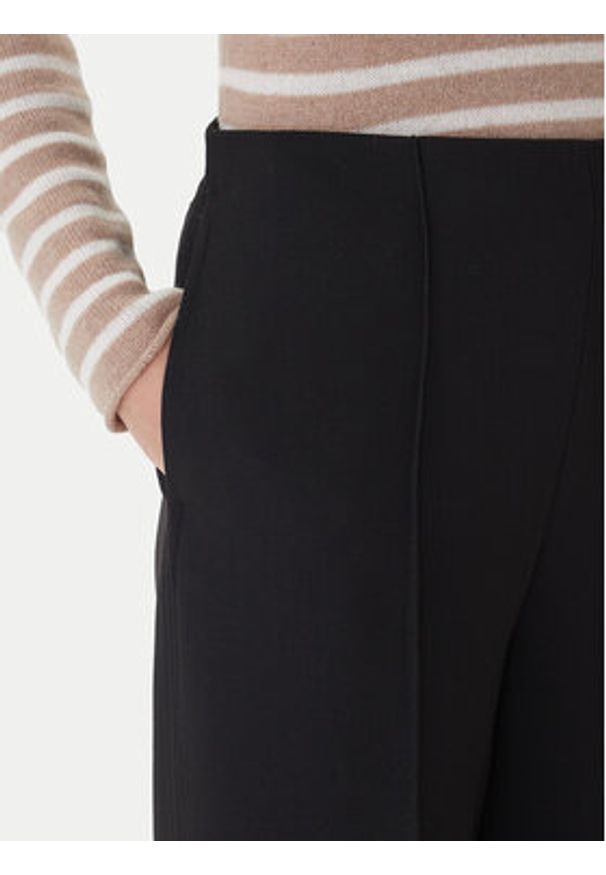 TOMMY HILFIGER - Tommy Hilfiger Spodnie palazzo WW0WW48406 Czarny Wide Leg. Kolor: czarny. Materiał: syntetyk
