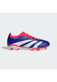 Adidas - Buty Predator League FG Kids. Kolor: czerwony, niebieski, wielokolorowy, biały. Materiał: materiał #1