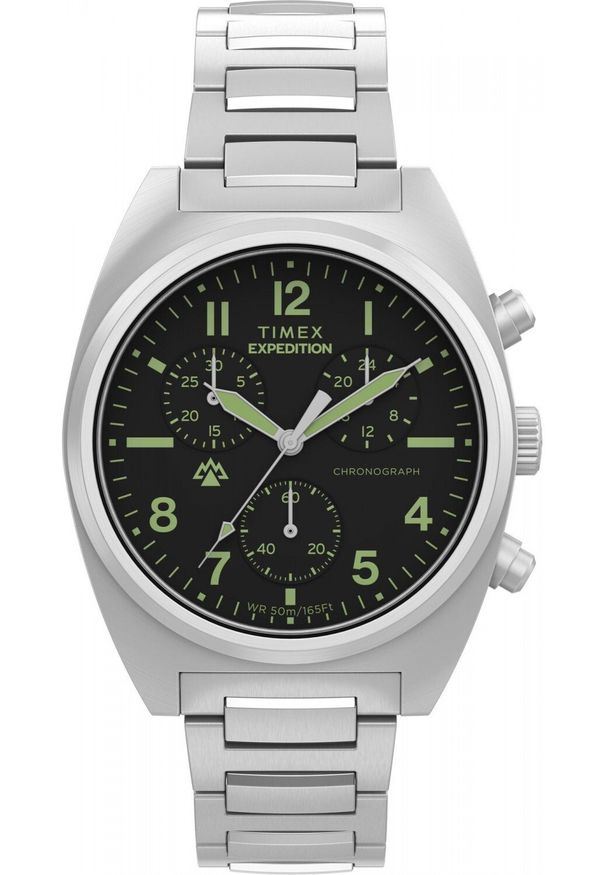Zegarek Timex Zegarek męski Timex TW2Y61200 srebrny. Kolor: srebrny