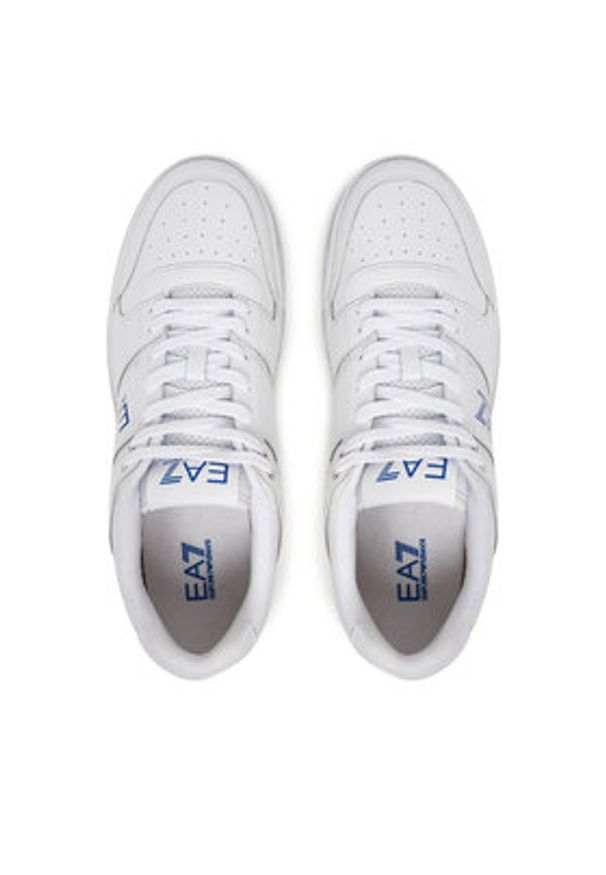 EA7 Emporio Armani Sneakersy X8X234 XK422 R940 Biały. Kolor: biały. Materiał: skóra