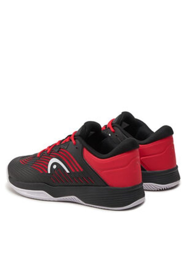 Head Buty do tenisa Revolt Pro 4.5 Clay Junior 275214 Czarny. Kolor: czarny. Materiał: materiał, mesh. Sport: tenis