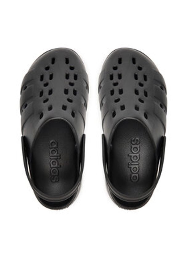 Adidas - adidas Sandały adilette Platform Clogs JP9577 Czarny. Kolor: czarny. Obcas: na platformie