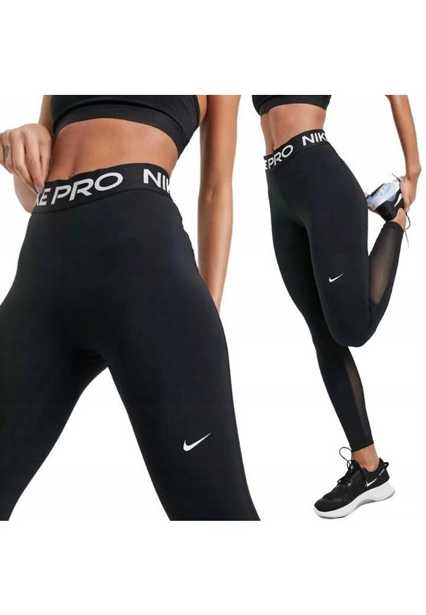 Legginsy treningowe damskie Nike Pro 365. Kolor: czarny