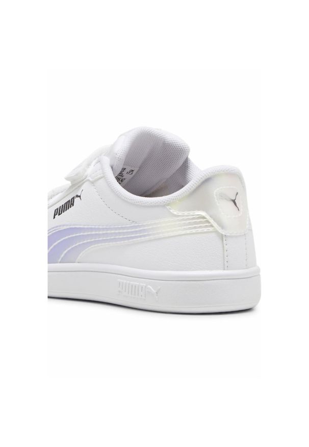 Puma - Dziecięce sneakersy Carina 3.0 Holo 2.0 PUMA. Kolor: biały, wielokolorowy, różowy