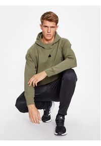 Adidas - adidas Bluza Z.N.E. Premium IN5116 Zielony Loose Fit. Kolor: zielony. Materiał: bawełna