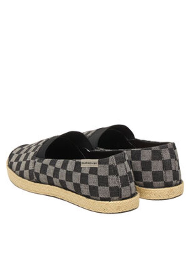 Quiksilver Espadryle AQYS700053 Szary. Kolor: szary. Materiał: materiał