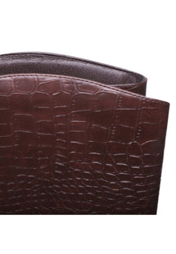 DeeZee Kozaki WYL2979-31 Brązowy. Kolor: brązowy. Materiał: skóra