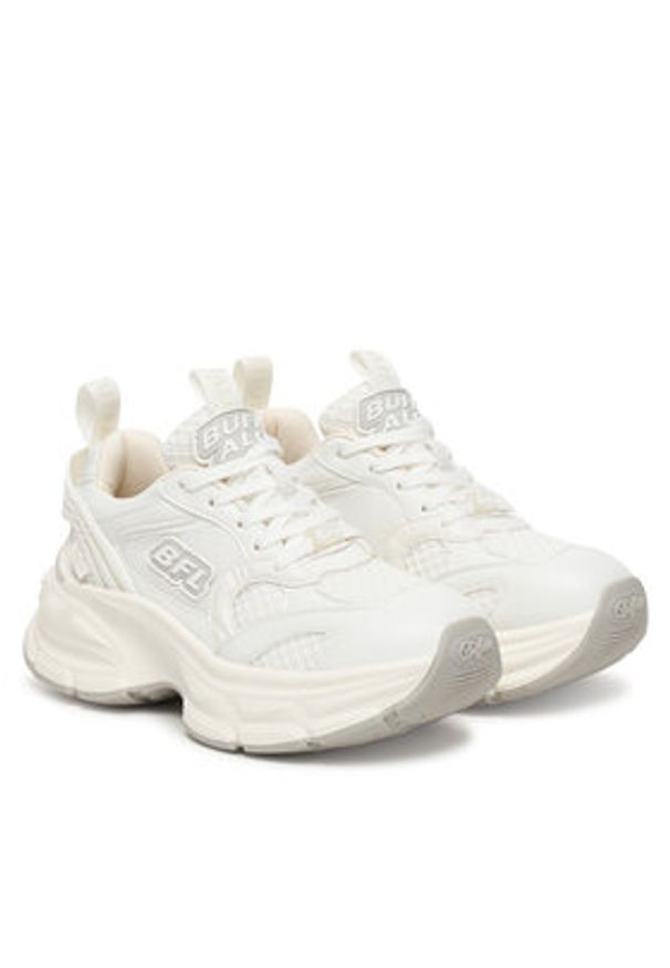 Buffalo Sneakersy Ridr One 1636631 Biały. Kolor: biały. Materiał: skóra