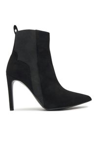 Baldowski Botki D04901-1451-001 Czarny. Kolor: czarny. Materiał: zamsz, skóra #1