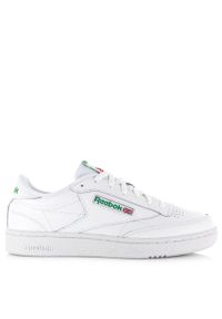 Buty do chodzenia męskie Reebok Club C White. Zapięcie: sznurówki. Kolor: biały. Materiał: materiał, skóra. Szerokość cholewki: normalna. Model: Reebok Club. Sport: turystyka piesza