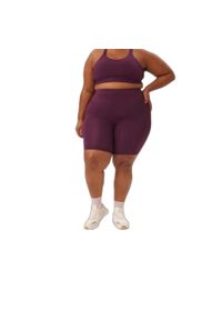 GIRLFRIEND COLLECTIVE - Spodenki treningowe damskie Girlfriend Collective Compressive. Kolor: wielokolorowy, fioletowy, czerwony. Długość: krótkie. Sezon: lato #1