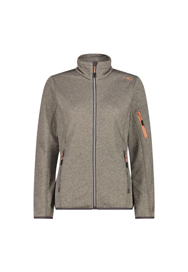 Bluza damska turystyczna CMP 30H5866. Kolor: brązowy. Materiał: polar. Sport: turystyka piesza