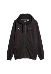 Puma - Bluza Męska Motorsport BMW Z Pełnym Zamkiem Błyskawicznym. Kolor: czarny