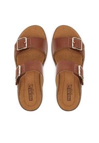 Pikolinos Klapki W9D-1505 Brązowy. Kolor: brązowy. Materiał: skóra #5