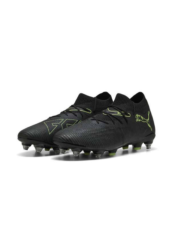 Puma - Buty piłkarskie unisex FUTURE 8 MATCH MxSG PUMA. Kolor: czarny, zielony, wielokolorowy, żółty. Sport: piłka nożna
