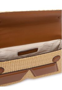 Karl Lagerfeld - KARL LAGERFELD Torebka B2W30023 Beżowy. Kolor: beżowy. Materiał: skórzane #5