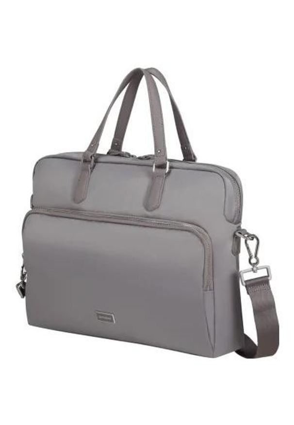 Samsonite Karissa Biz 2.0 15.6'' szary. Kolor: szary. Materiał: materiał. Styl: elegancki