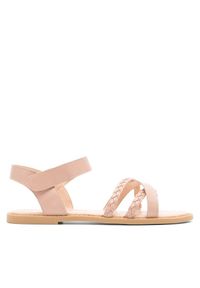 Sandały Nelli Blu. Kolor: beżowy #1