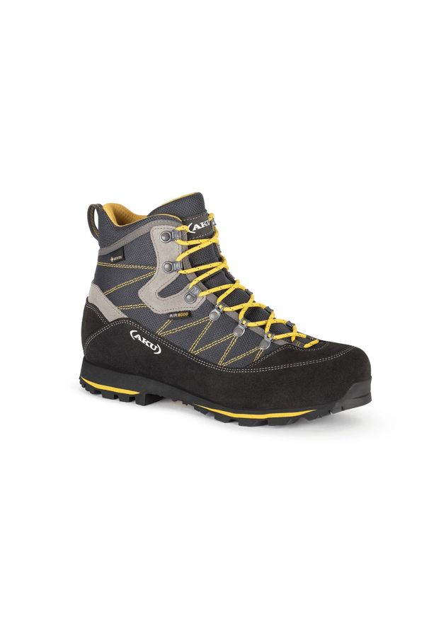 Aku - Męskie buty górskie AKU Trekker Lite III GTX. Kolor: czarny. Materiał: zamsz