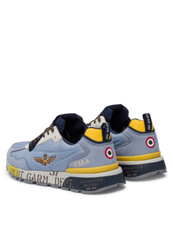 Aeronautica Militare Sneakersy 261SC0276UCT04327 Niebieski. Kolor: niebieski. Materiał: materiał