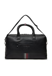 TOMMY HILFIGER - Tommy Hilfiger Torba Transit Duffle AM0AM12485 Czarny. Kolor: czarny. Materiał: skóra #4