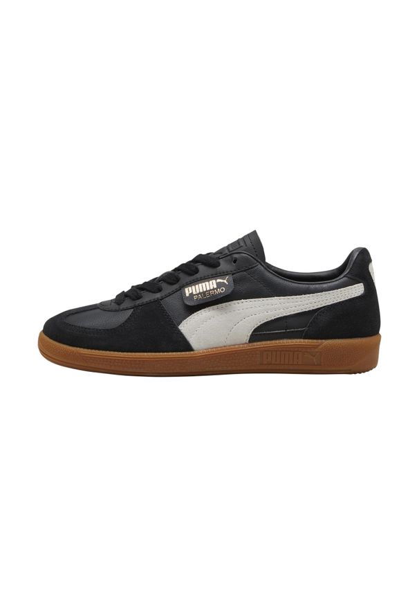 Tenisówki Puma Model Palermo Lth Kolor Czarny. Kolor: czarny. Materiał: skóra. Sport: turystyka piesza