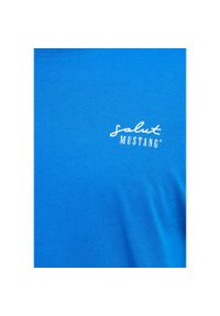 Męski T-Shirt Mustang Style Austin Nautical Blue 1016280 5236 #3
