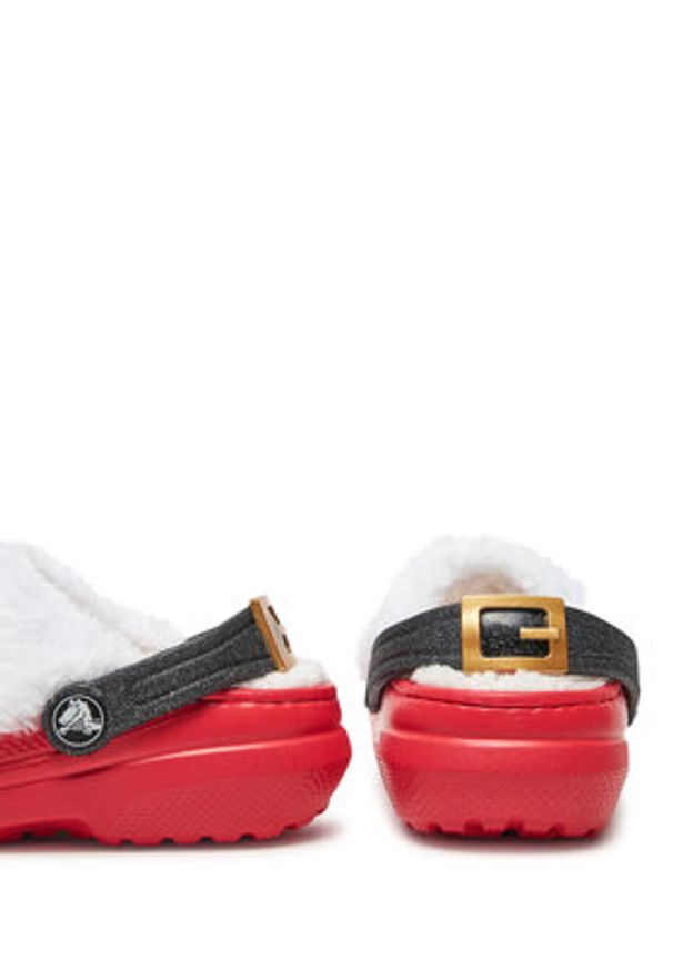 Crocs Klapki Classic Lined Santa Clog K 210931 Czerwony. Kolor: czerwony