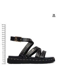 Patrizia Pepe Sandały PPJ397.31 Czarny. Kolor: czarny. Materiał: skóra #2