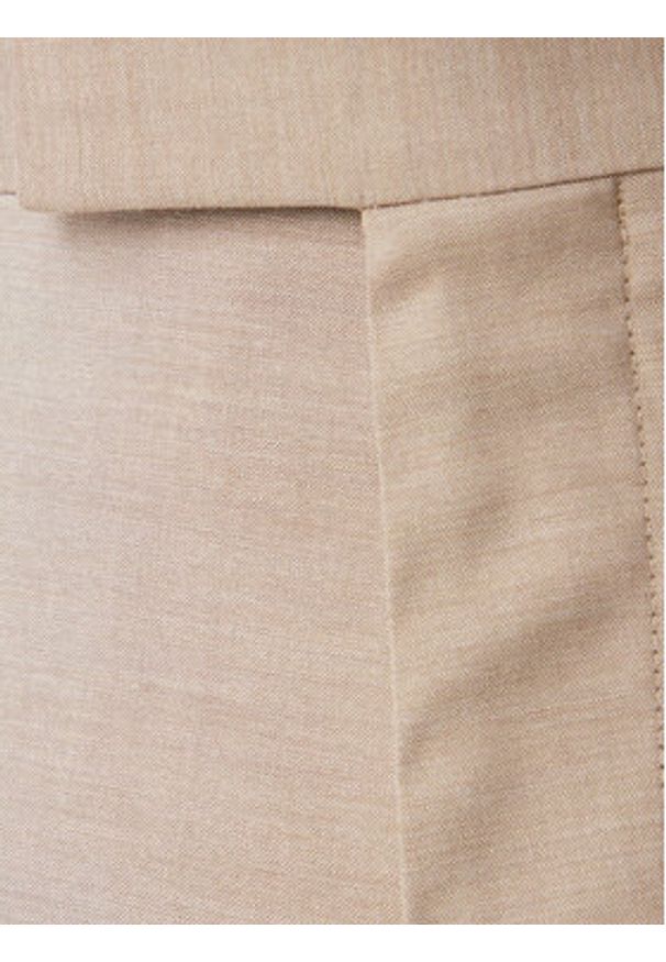 BOSS Garnitur Huge 50557273 Beżowy Regular Fit. Kolor: beżowy. Materiał: wiskoza, wełna