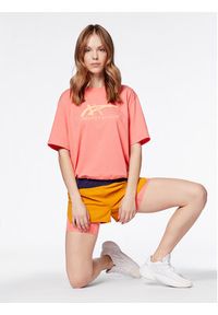 Asics T-Shirt Tiger 2032C509 Różowy Relaxed Fit. Kolor: różowy. Materiał: syntetyk #2