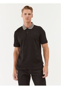 BOSS - Boss Polo 50499220 Czarny Regular Fit. Typ kołnierza: polo. Kolor: czarny. Materiał: bawełna