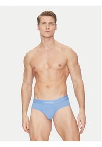 Calvin Klein Underwear Komplet 3 par slipów LV00NB4388 Kolorowy. Materiał: bawełna. Wzór: kolorowy