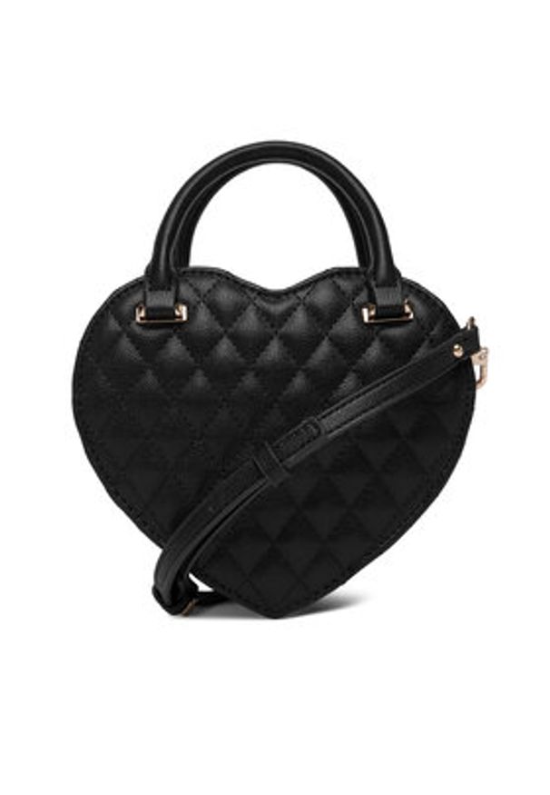 Guess Torebka HWQG98 94770 Czarny. Kolor: czarny. Materiał: skórzane