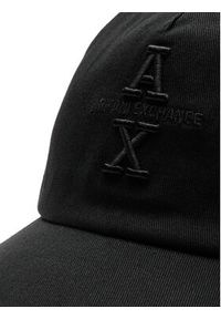 Armani Exchange Czapka z daszkiem 954220 4F101 00020 Czarny. Kolor: czarny. Materiał: materiał, bawełna #3