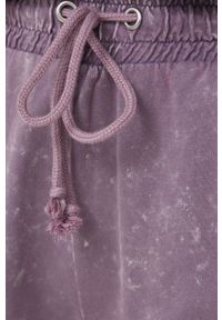 Answear Lab Spodnie bawełniane damskie kolor fioletowy. Stan: podwyższony. Kolor: fioletowy. Materiał: bawełna #2