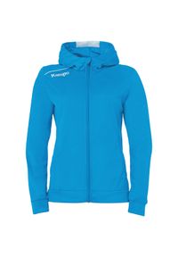 KEMPA - Bluza z kapturem dla kobiet Kempa Player. Typ kołnierza: kaptur. Kolor: biały, wielokolorowy, niebieski, czarny. Materiał: dresówka