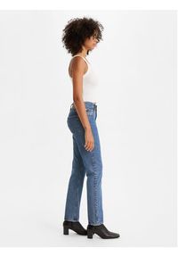 Levi's® Jeansy 501® 12501-0438 Granatowy Straight Fit. Kolor: niebieski