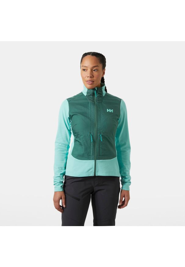 Damska bluza hybrydowa Helly Hansen Versalite. Kolor: niebieski. Materiał: polar