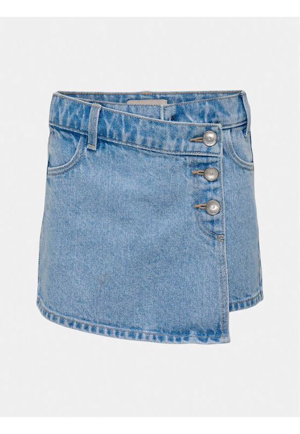 Kids Only - Kids ONLY Spódnica jeansowa Jenny 15295800 Niebieski Regular Fit. Kolor: niebieski. Materiał: bawełna