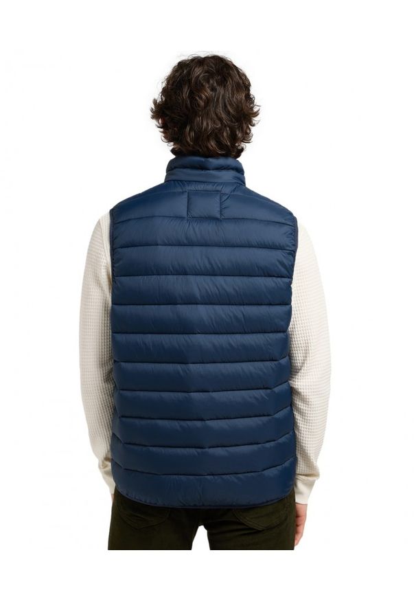 Lee - MESKA KURTKA LEE STAND COLLAR PUFFER VEST RIVET NAVY 112370536