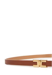 Elisabetta Franchi Pasek Damski CT-73S-56E2-V140 Brązowy. Kolor: brązowy. Materiał: skóra #2