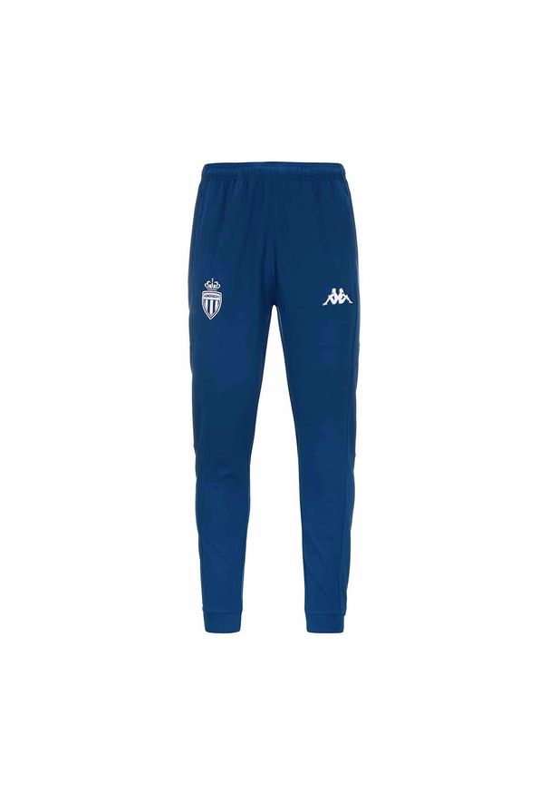Kappa - Spodnie treningowe dla dzieci AS Monaco Arufinzip Pro 7 2023/24. Kolor: niebieski. Sport: piłka nożna