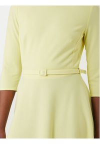 Rinascimento Sukienka koktajlowa CFC0127892003 Żółty Regular Fit. Kolor: żółty. Materiał: syntetyk. Styl: wizytowy #4