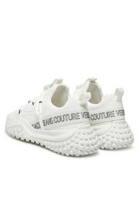 Versace Jeans Couture Sneakersy 78YA3SN2 Biały. Kolor: biały. Materiał: materiał #5