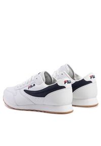 Fila Sneakersy Orbit Low 1010263.98F Biały. Kolor: biały. Materiał: skóra